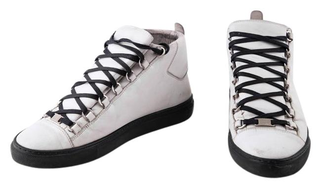 Balenciaga Gray Arena High top Sneakers
