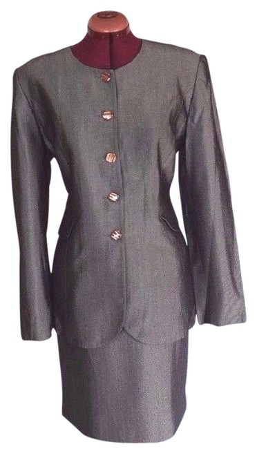 Balenciaga Gray Skirt Suit14 L
