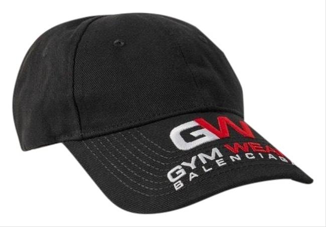 Balenciaga Gym Wear Logo Embroidered Baseball Hat