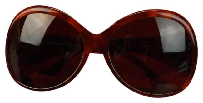 Balenciaga Havana Ba2013 53n Plastic Frame Overd Italy Sunglasses