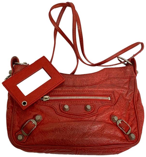 Balenciaga Hip Red Cross Body Bag