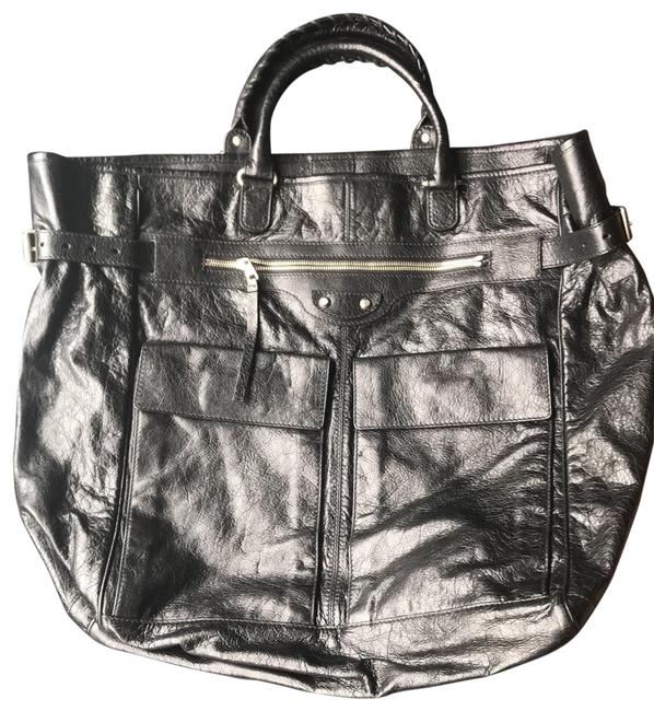 Balenciaga Large Black WeekendTravel Bag
