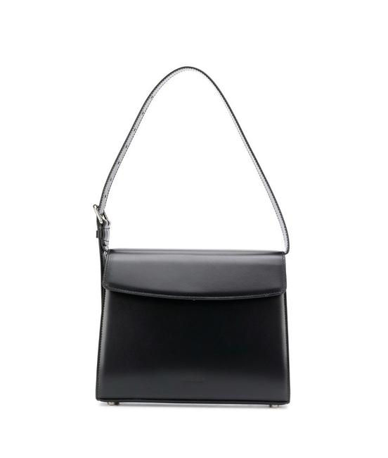 Balenciaga Large Ghost Black Calfskin Leather Shoulder Bag