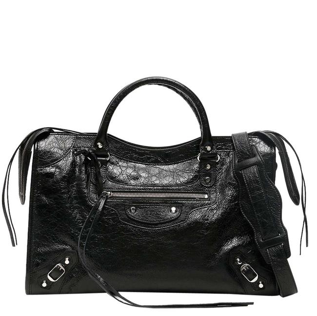 Balenciaga Leather Classic City Bag Wristlet