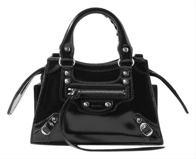 Balenciaga Neo Classic City Nano Leather Satchel Cross Body Bag