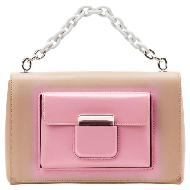 Balenciaga New Top Hanlde Chain Nude Pink Leather Shoulder Bag