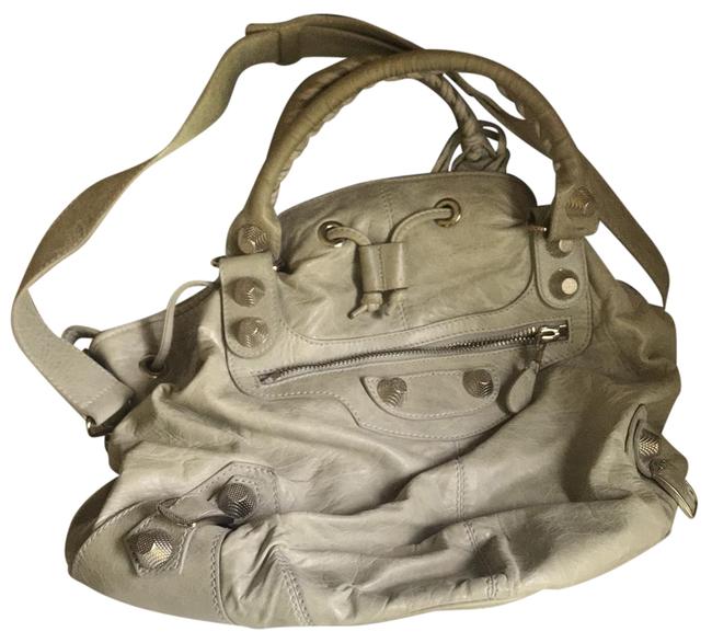 Balenciaga Paris Agneu Large Multicolor Cross Body Bag