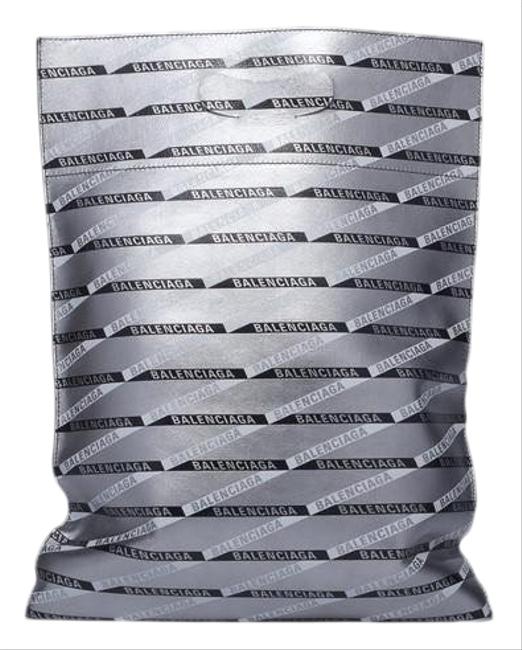 Balenciaga Plastic Shopper S Monogram Tote