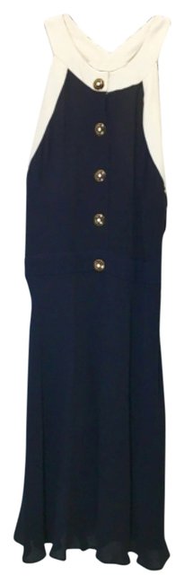 Balenciaga Price Lowered Navy Mid length Cocktail Dress6 S