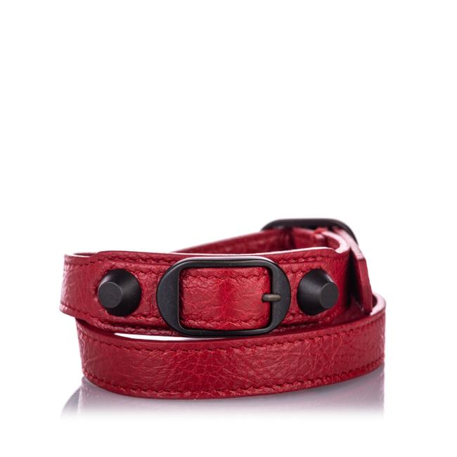 Balenciaga Red Bracelet