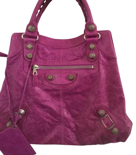 Balenciaga Soft Leather Satchel