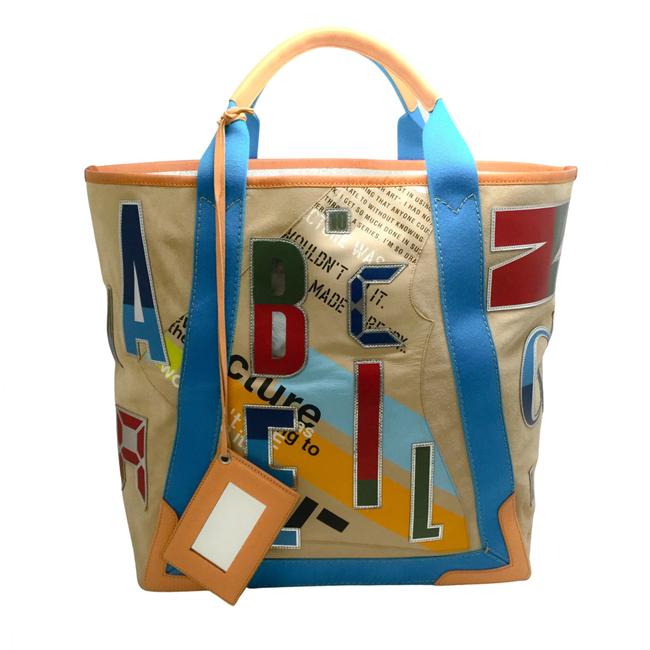 Balenciaga Shopper Tan Suede Leather Tote