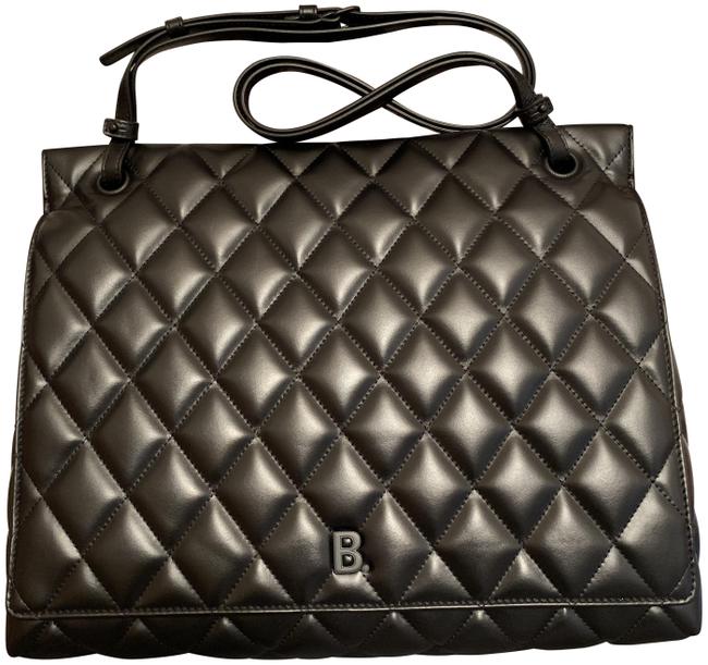 Balenciaga Touch Quilted Leather Shoulder Bag