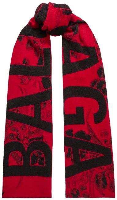 Balenciaga Wool jacquard ScarfWrap