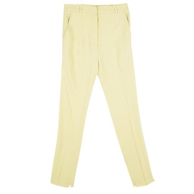 Balenciaga Yellow High Waist Tapered S Pants