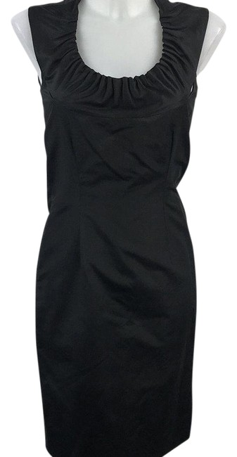 Bottega Veneta Black Sleeveless Short WorkOffice Dress2 XS