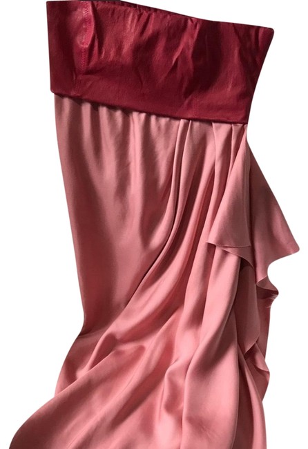 Bottega Veneta Petal Fuchsia Twill Nappa Short Cocktail Dress2 XS