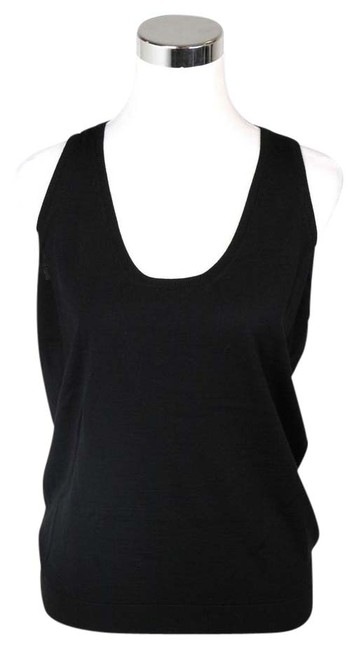 Bottega Veneta Black New Womens Tank 42 296467 Blouse8 M