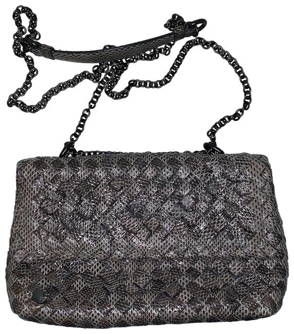Bottega Veneta Limited Edition Snake Small Python Skin Leather Cross Body Bag