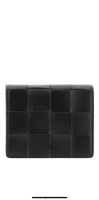 Bottega Veneta Mini Cassette Black Nappa Leather Cross Body Bag