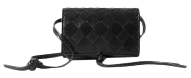 Bottega Veneta Mini Intrecciato Leather Cross Body Bag