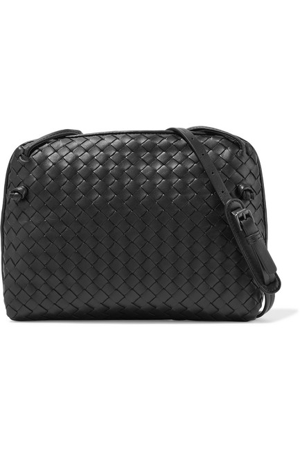 Bottega Veneta Shoulder Nodini Small Intrecciato Leather Cross Body Bag