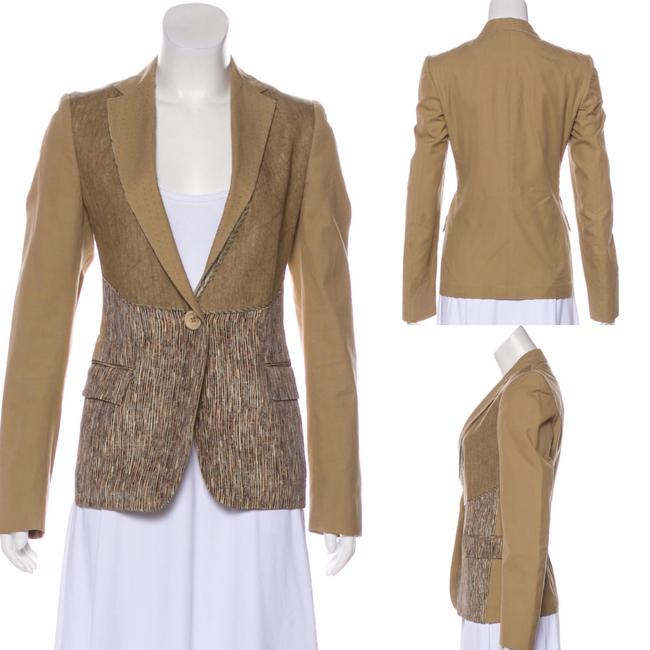 Bottega Veneta Tan Structured Blazer10 M