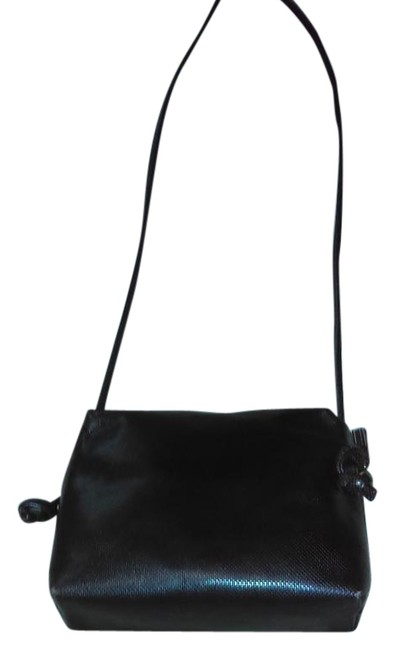 Bottega Veneta Vintage Brown Leather Cross Body Bag