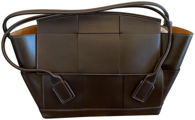 Bottega Veneta Arco 56 Tote hard To Find Brown Leather Tote