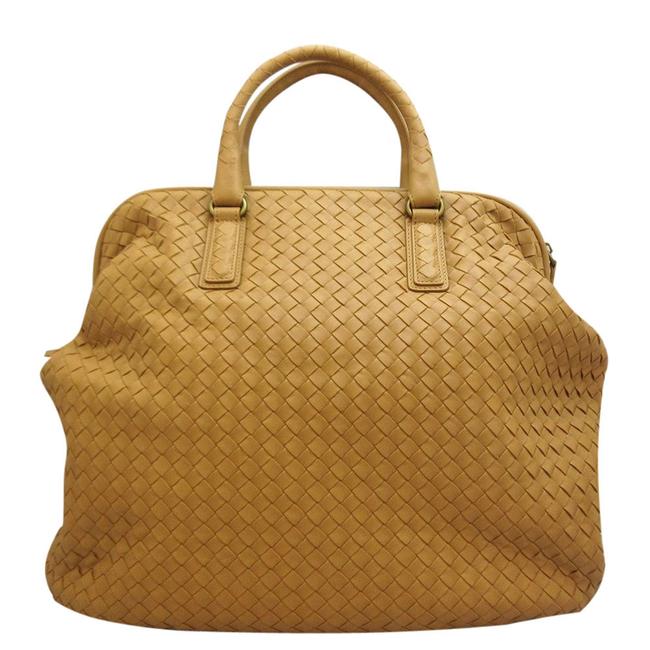 Bottega Veneta Bag Brown Intrecciato Leather Colonial Tote