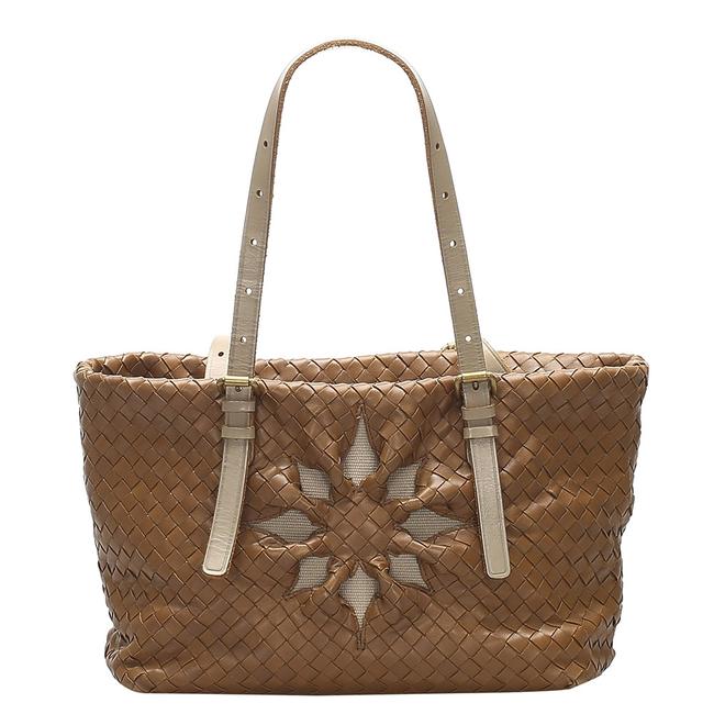 Bottega Veneta Bag Brown Intrecciato Leather Tote