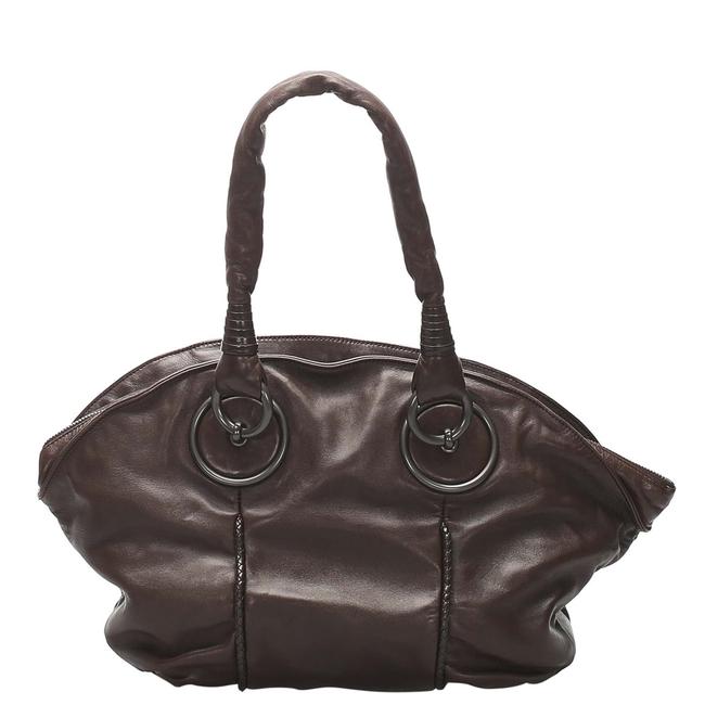 Bottega Veneta Bag Brown Leather Tote