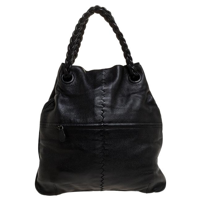 Bottega Veneta Black Leather Small Julie Tote