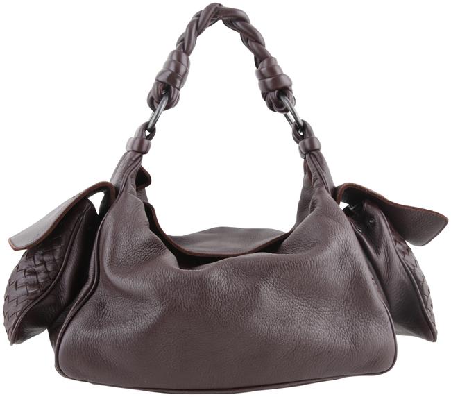 Bottega Veneta Hobo Cervo Brown Leather Shoulder Bag