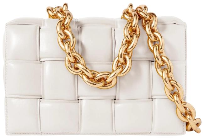 Bottega Veneta Chain Cassette Intrecciato Padded Leather Shoulder Bag