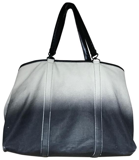 Bottega Veneta Convas Black Tote