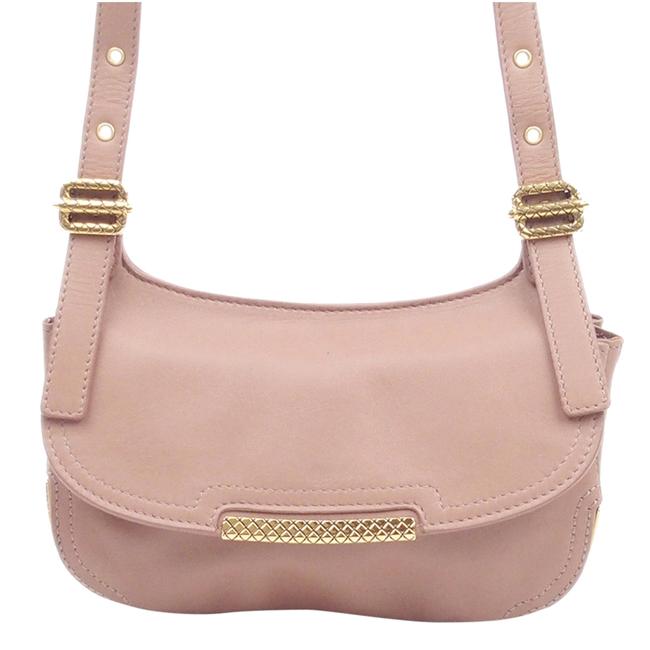 Bottega Veneta Crossbody Pink Leather Shoulder Bag