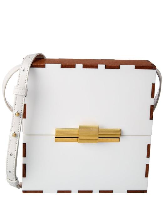 Bottega Veneta Daisey WoodLeather 630354 Vbwm1 9033 Clutch