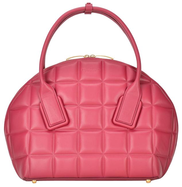 Bottega Veneta Df New Bv Swoop Pink Leather Tote