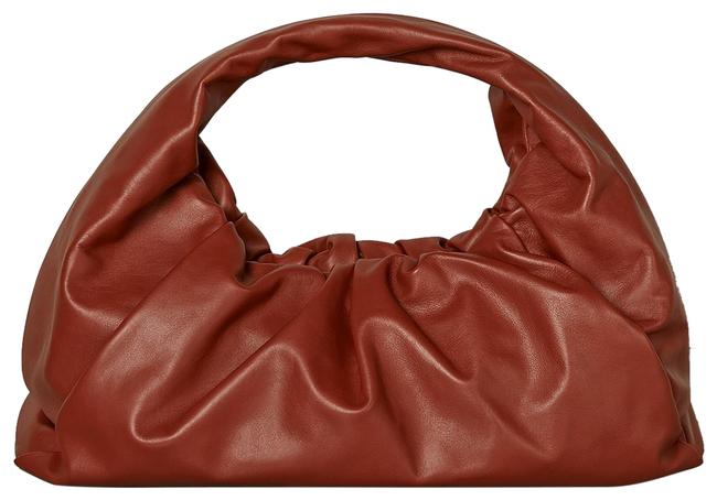 Bottega Veneta Df New Pouch Rust Leather Shoulder Bag