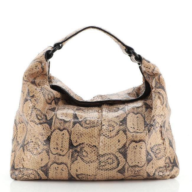 Bottega Veneta Hobo Sloane Python Medium Shoulder Bag