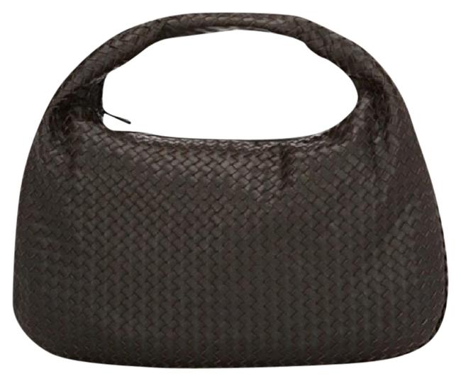 Bottega Veneta Intrecciato Large Brown Leather Hobo Bag