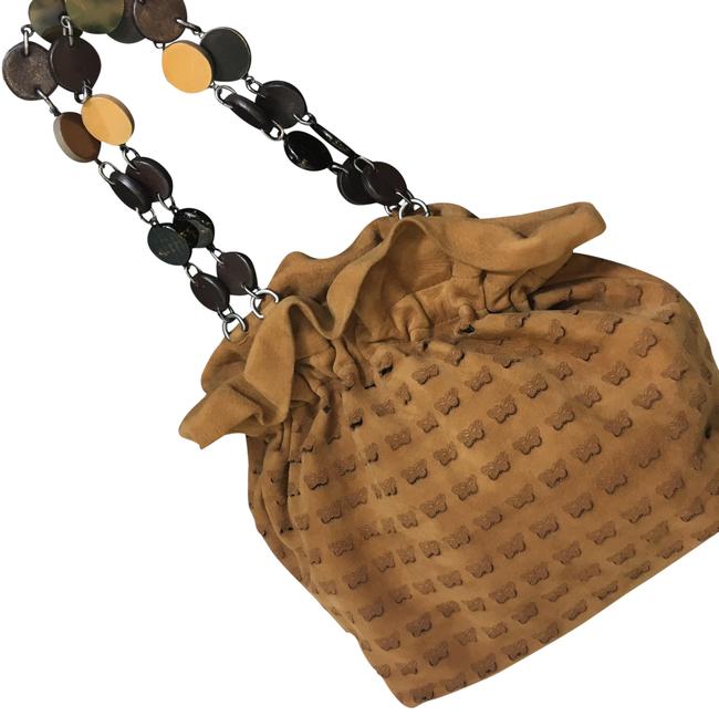 Bottega Veneta Laser Cut Suede Butterflies Tote