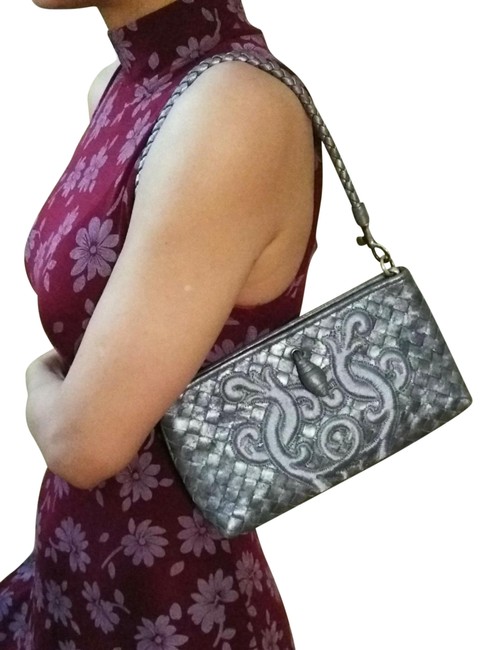 Bottega Veneta Cabat Woven Karung Ciel Limited Edition Light Blue Leather Shoulder Bag