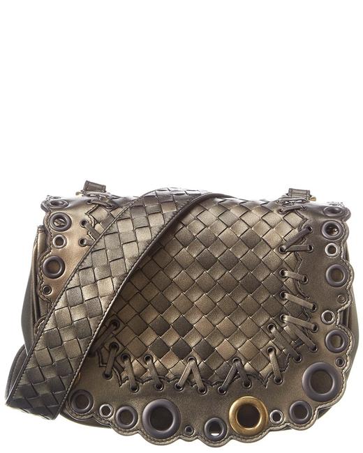 Bottega Veneta Luna Bv Leather 547347 Va252 9772 Shoulder Bag