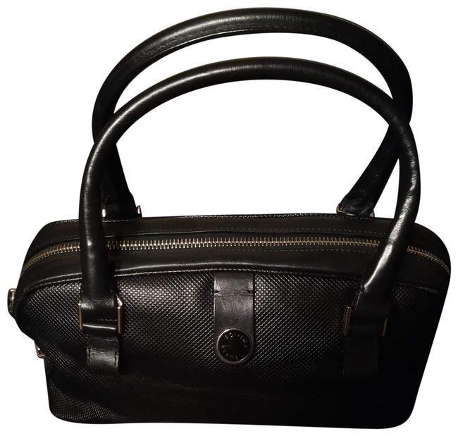 Bottega Veneta Marco Polo Black Leather Satchel