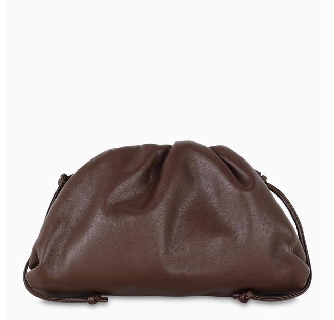 Bottega Veneta Mini Bag Df Pouch 20 Brown Leather Clutch