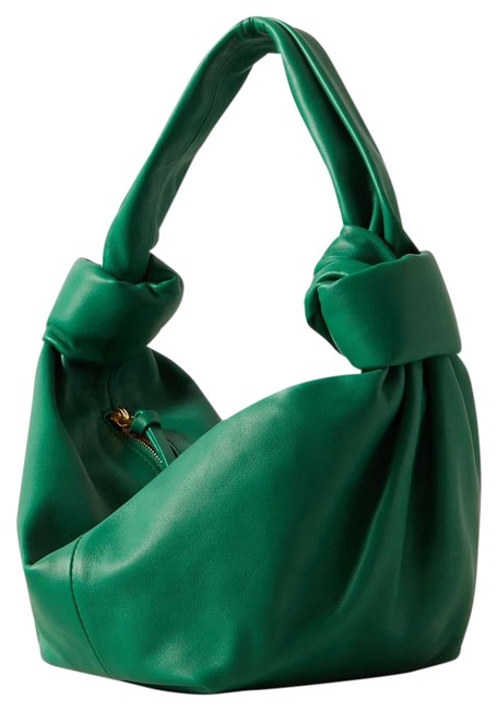 Bottega Veneta Mini Knotted Leather Tote Clutch