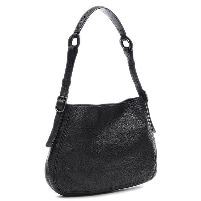 Bottega Veneta One 133507 Black Leather Shoulder Bag
