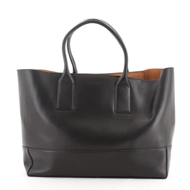 Bottega Veneta Open XL Black Leather Tote